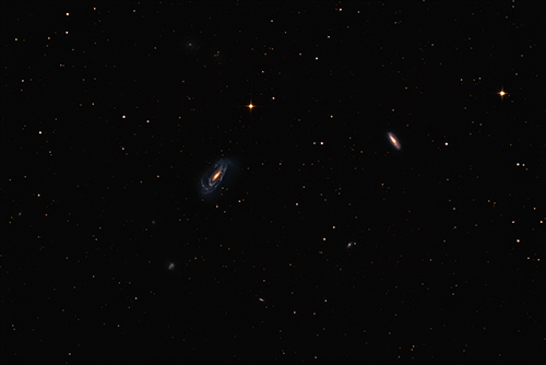 NGC5033 und NGC5005 © 2021 by Tobias Wittmann · wittinobi
