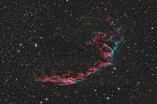 NGC6992 East-Veil-Nebula © 2021 by Tobias Wittmann · wittinobi