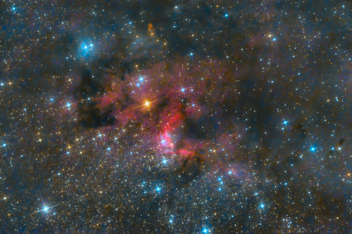 Sh2-155 Cave-Nebula © 2021 by Tobias Wittmann · wittinobi