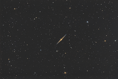 NGC4565 © 2022 by Tobias Wittmann · wittinobi